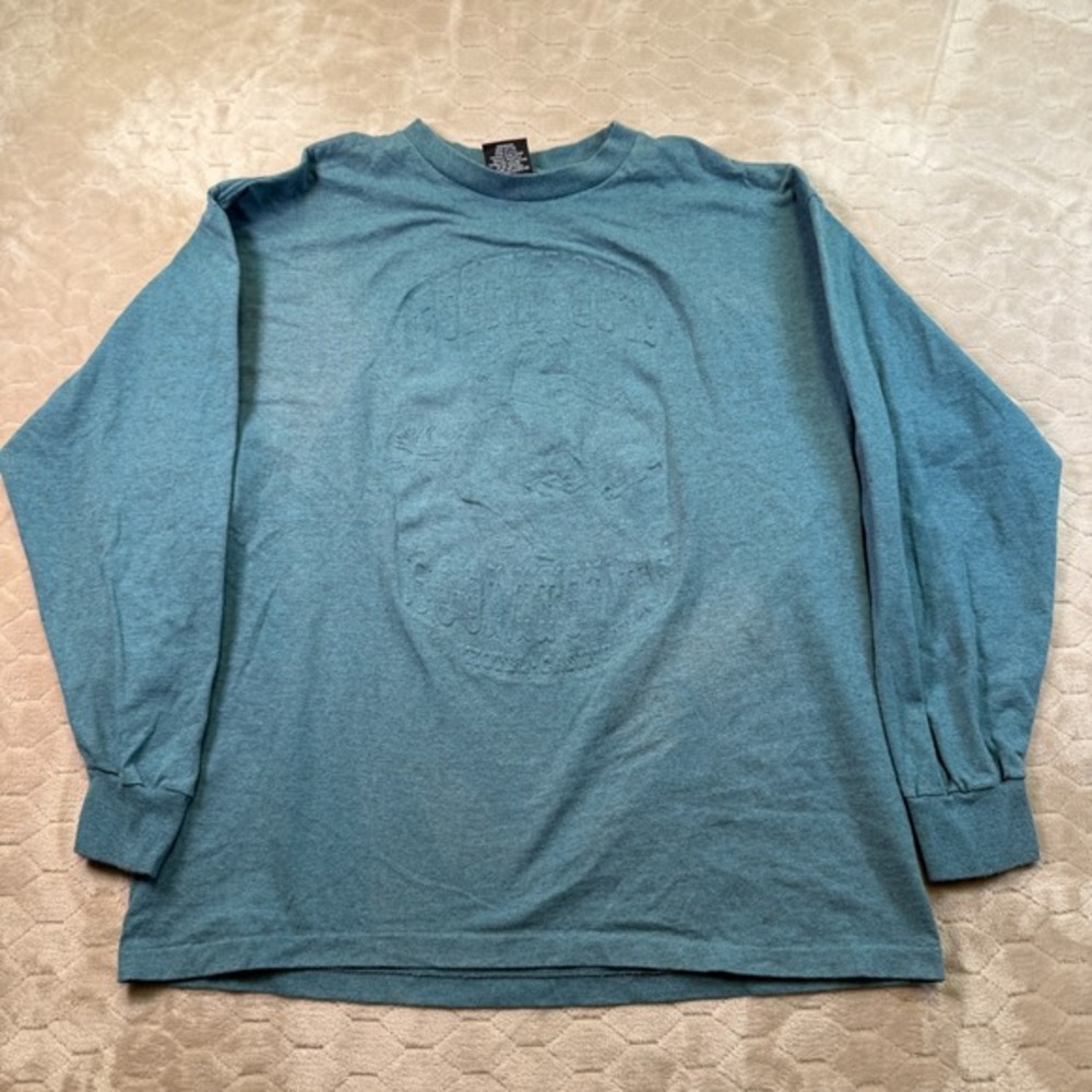 VTG Signal Sports‎ Mega Cottons Boomtown Casino Nevada Long Sleeve Shirt Sz XL
